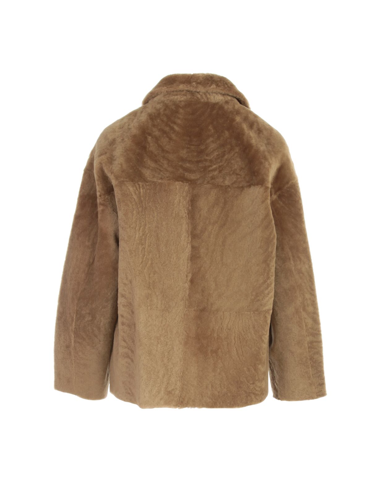 Shop Desa 1972 Brown Fur Coats