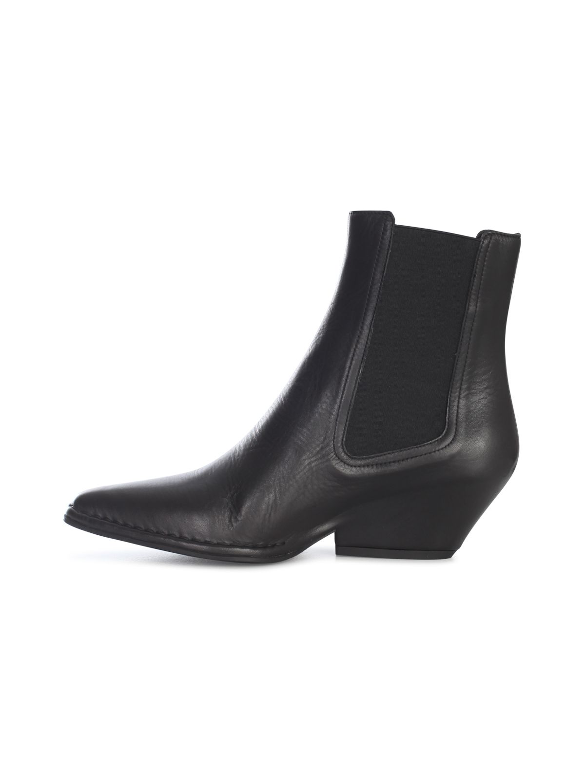 Shop Del Carlo Black Boots - Black Boots