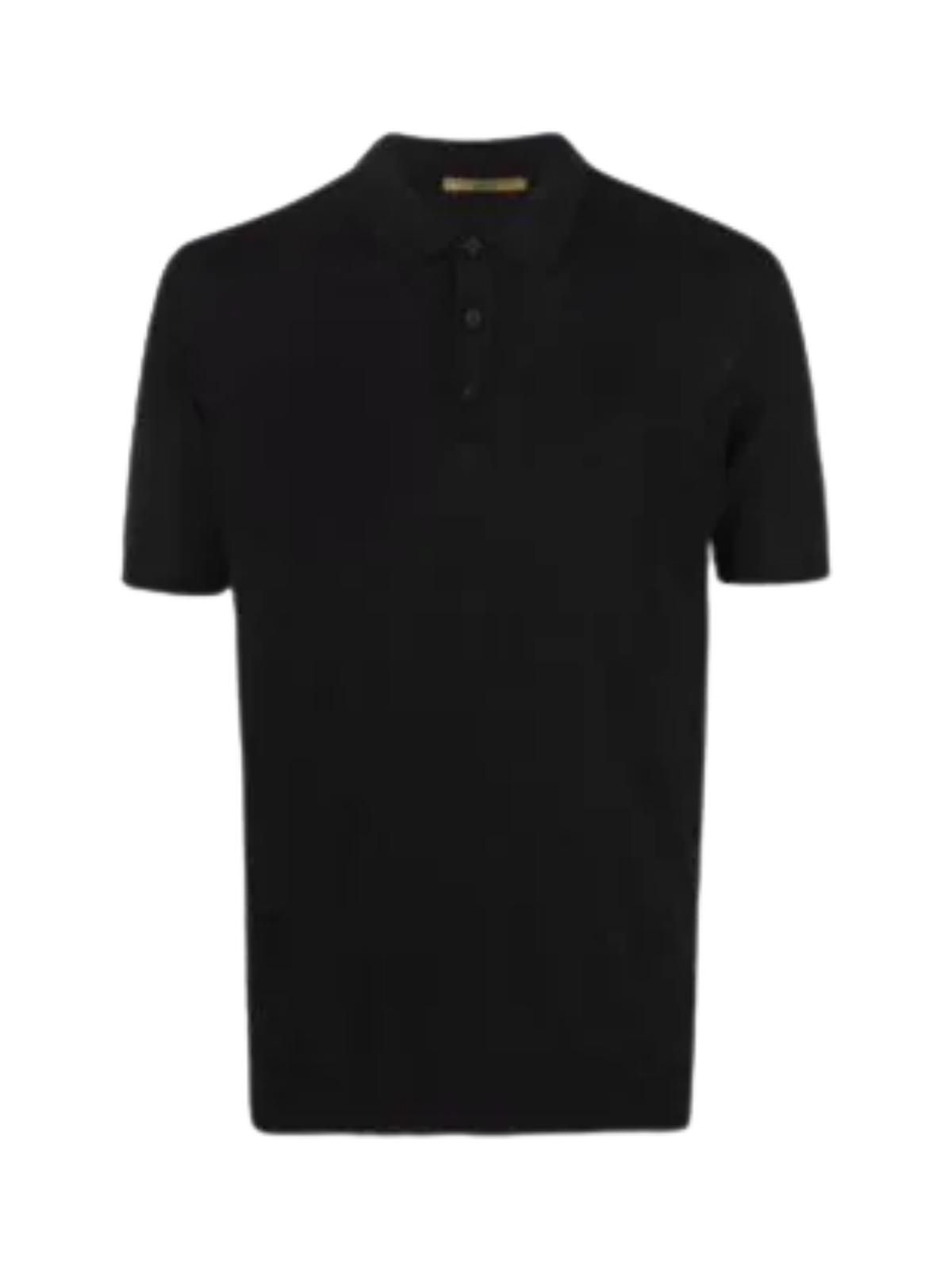Nuur Short Sleeve Polo In Black