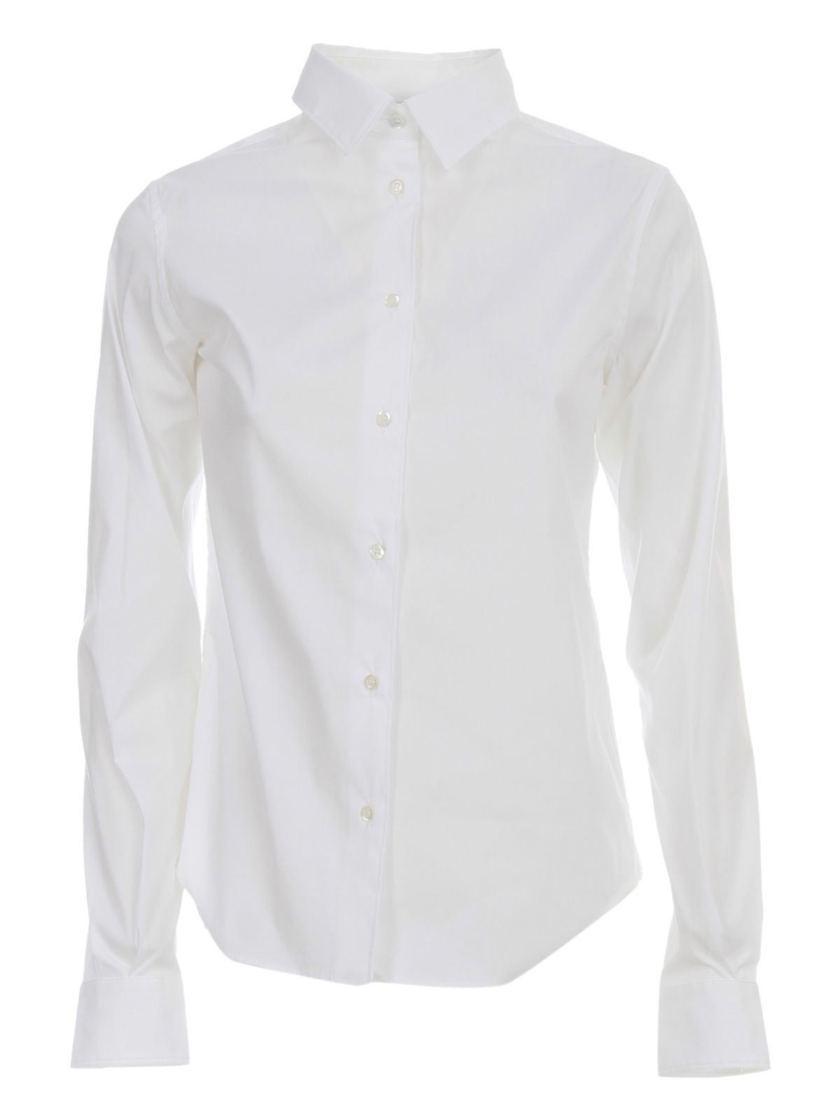 Aspesi White Plain Shirt