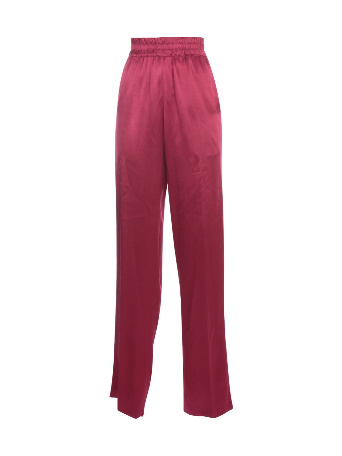 Dries Van Noten Woman`s Pink &amp; Purple Viscose Pants