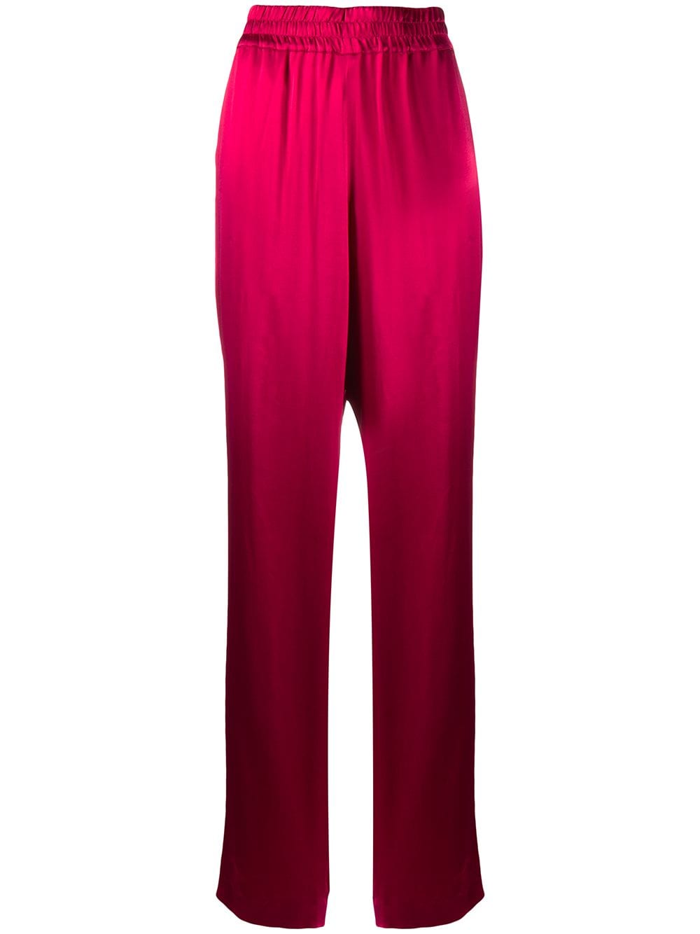 Shop Dries Van Noten Woman`s Pink &amp; Purple Viscose Pants In Pink & Purple