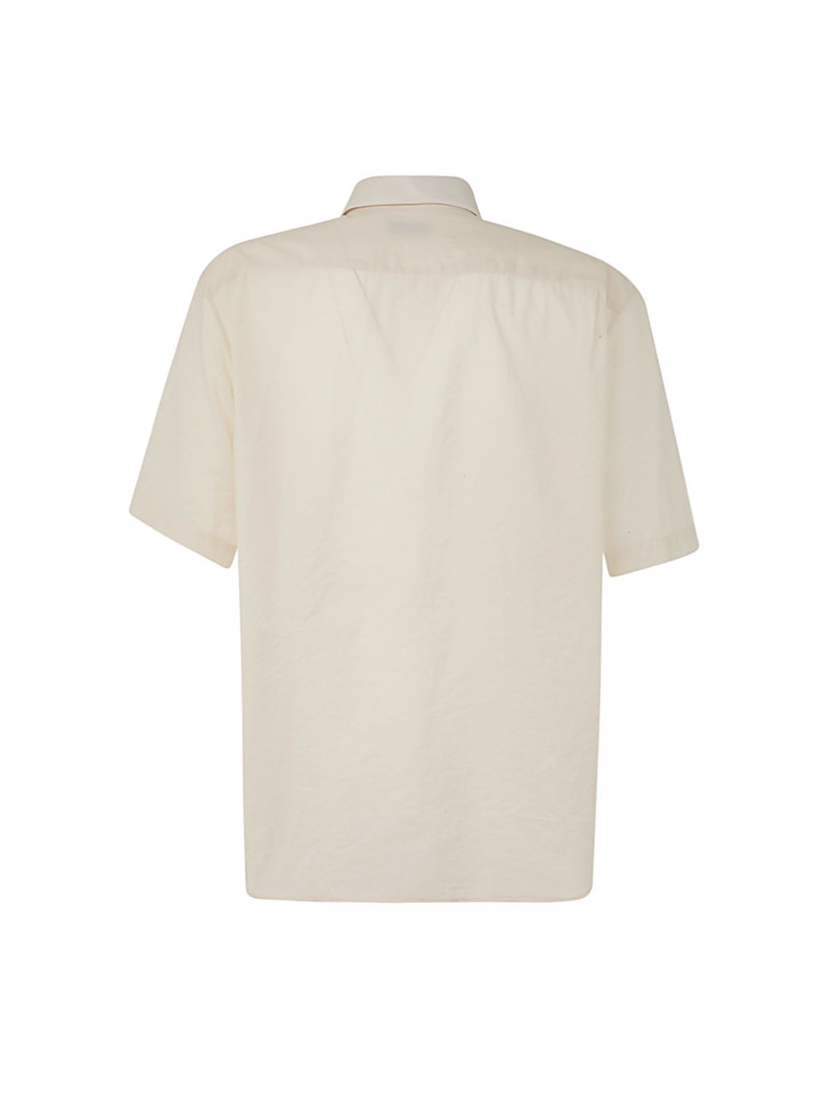 Shop Lemaire Regular Collar S/s Shirt