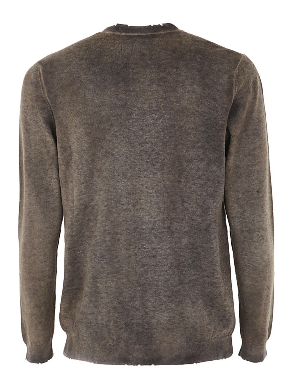 Shop Avant Toi 's Sweater With Destroyed Effect Bernardellistores. Com
