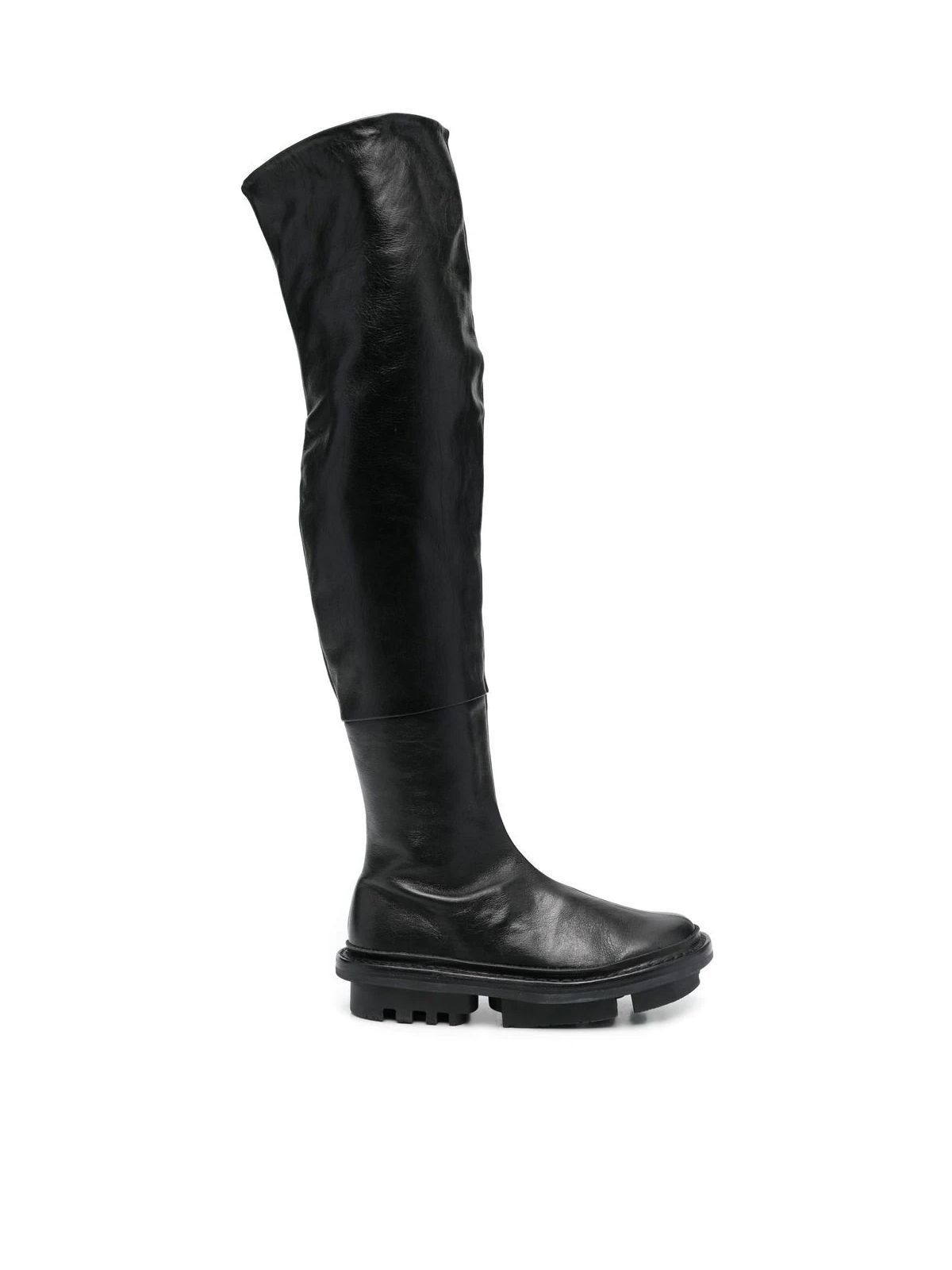 Shop Trippen Stage Boots With Side Zip