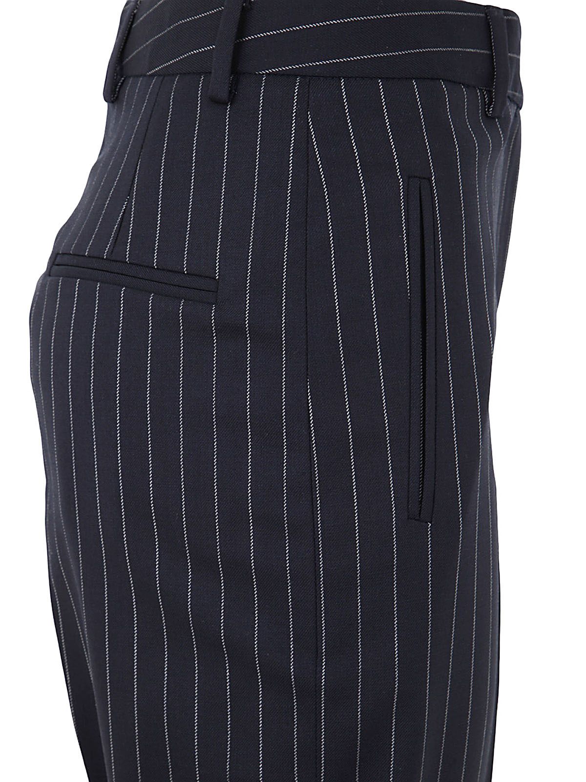 Shop Alberto Biani 's High-waisted Pinstripe Trousers Bernardellistores. Com