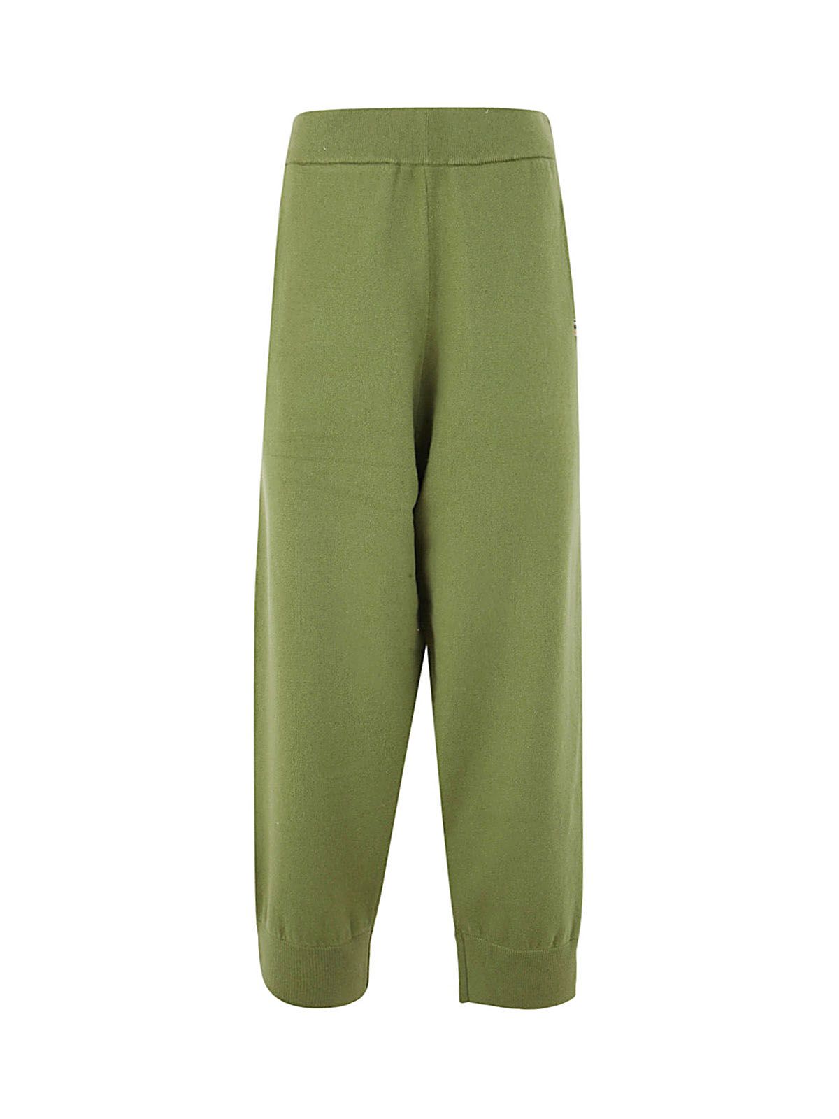 Shop Extreme Cashmere N197 Rudolf Knitted Wide Trousers
