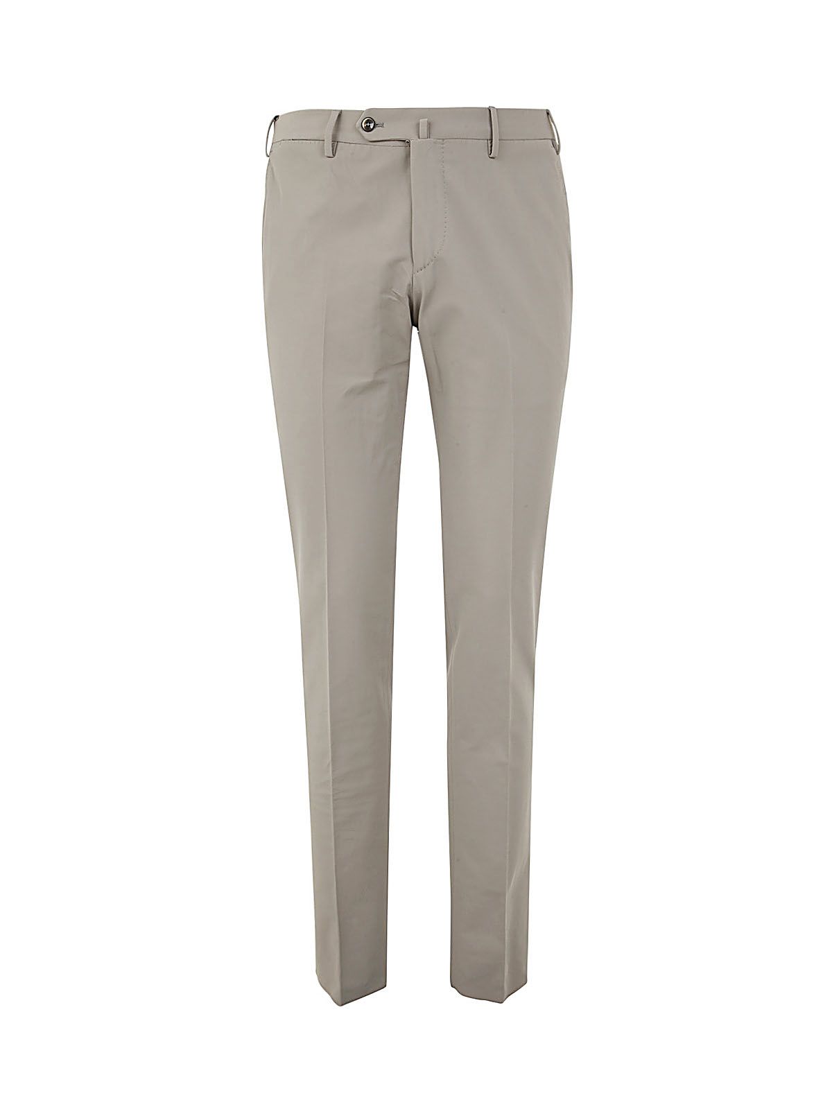Shop Pt01 Flat Front Trousers With Diagonal Pockets