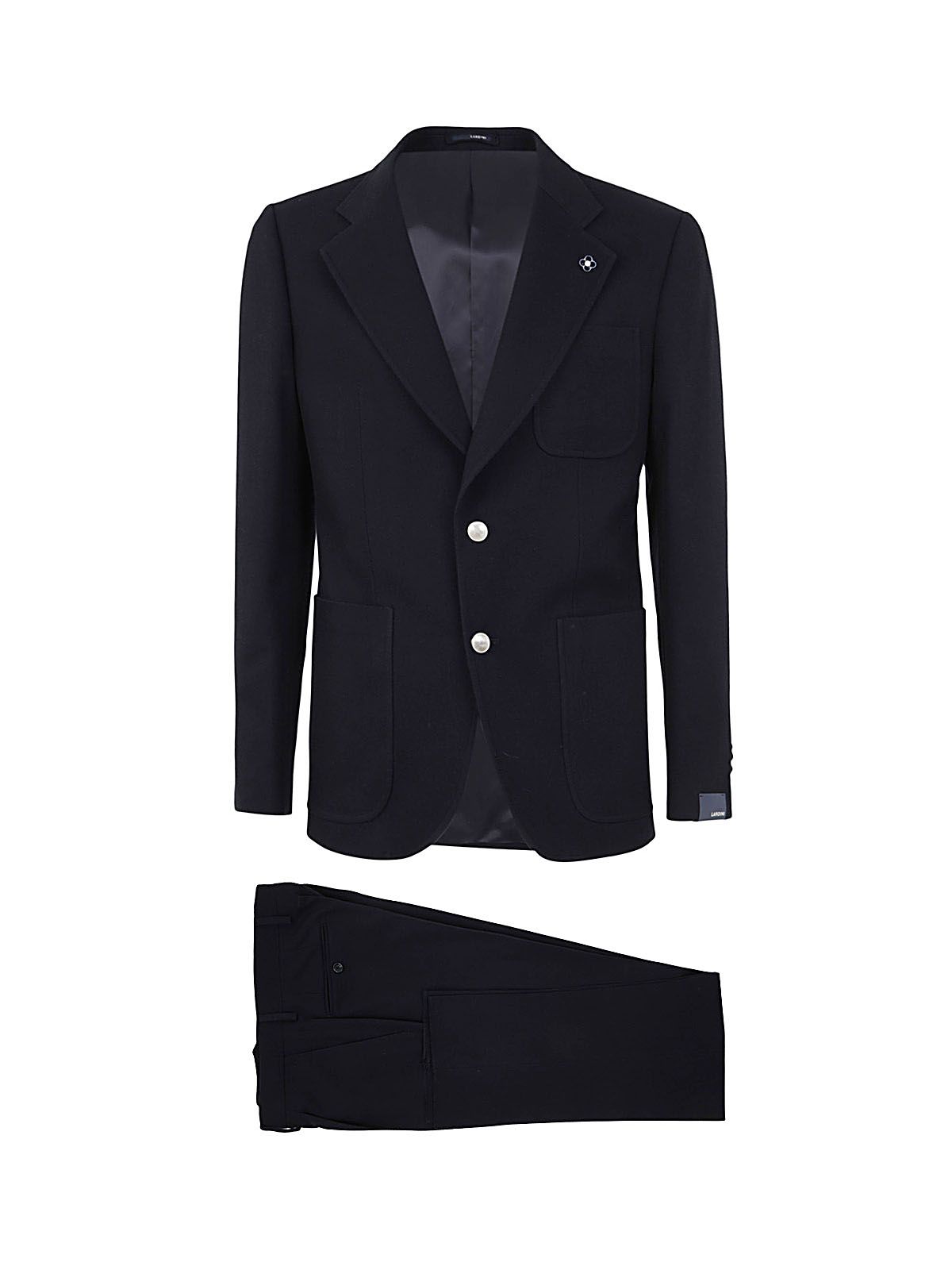 Shop Lardini Attitude Trouser Suit Drop 7 Reg