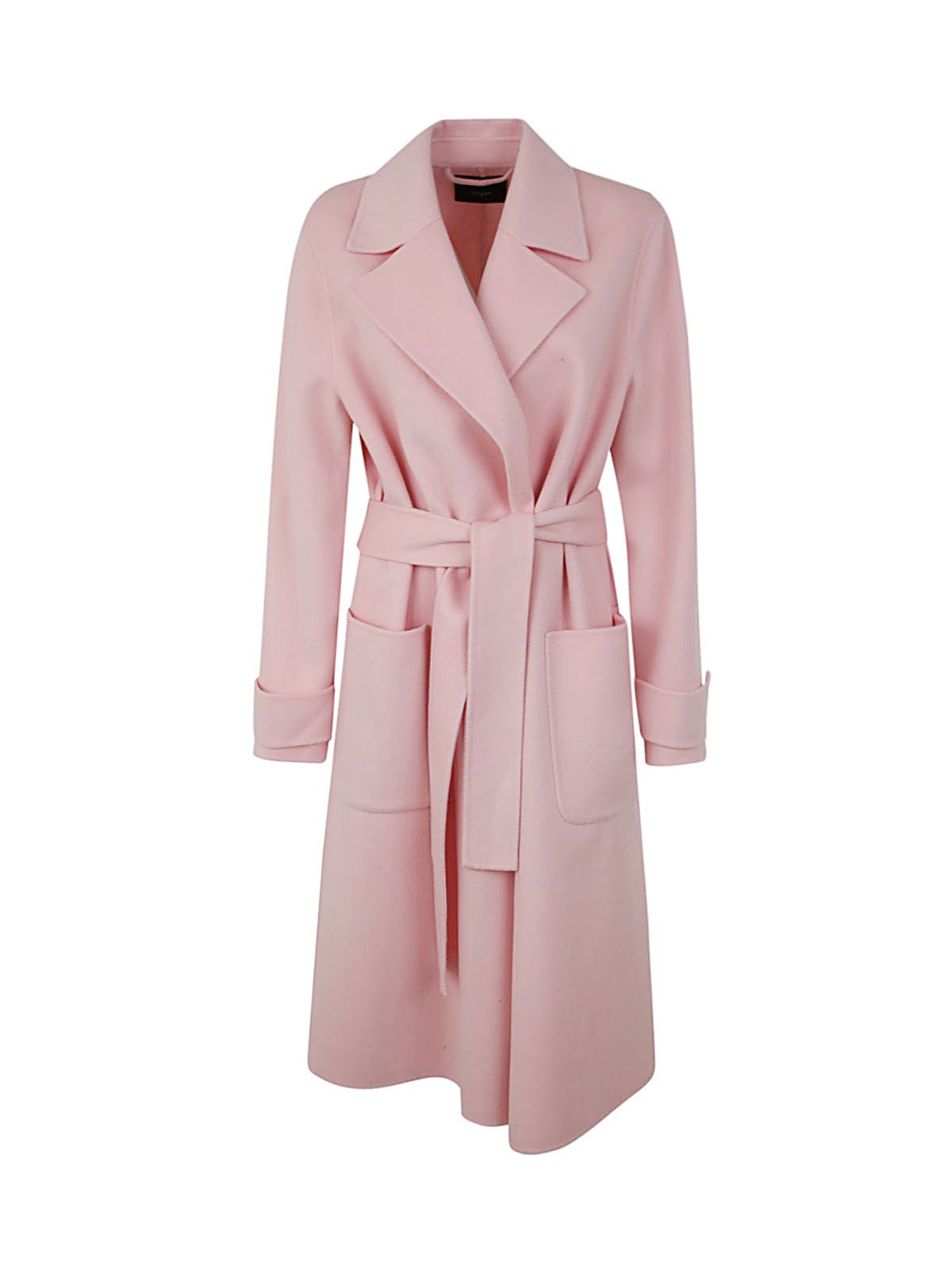 Joseph Arline Coat Dbl Face Cashmere In Candy