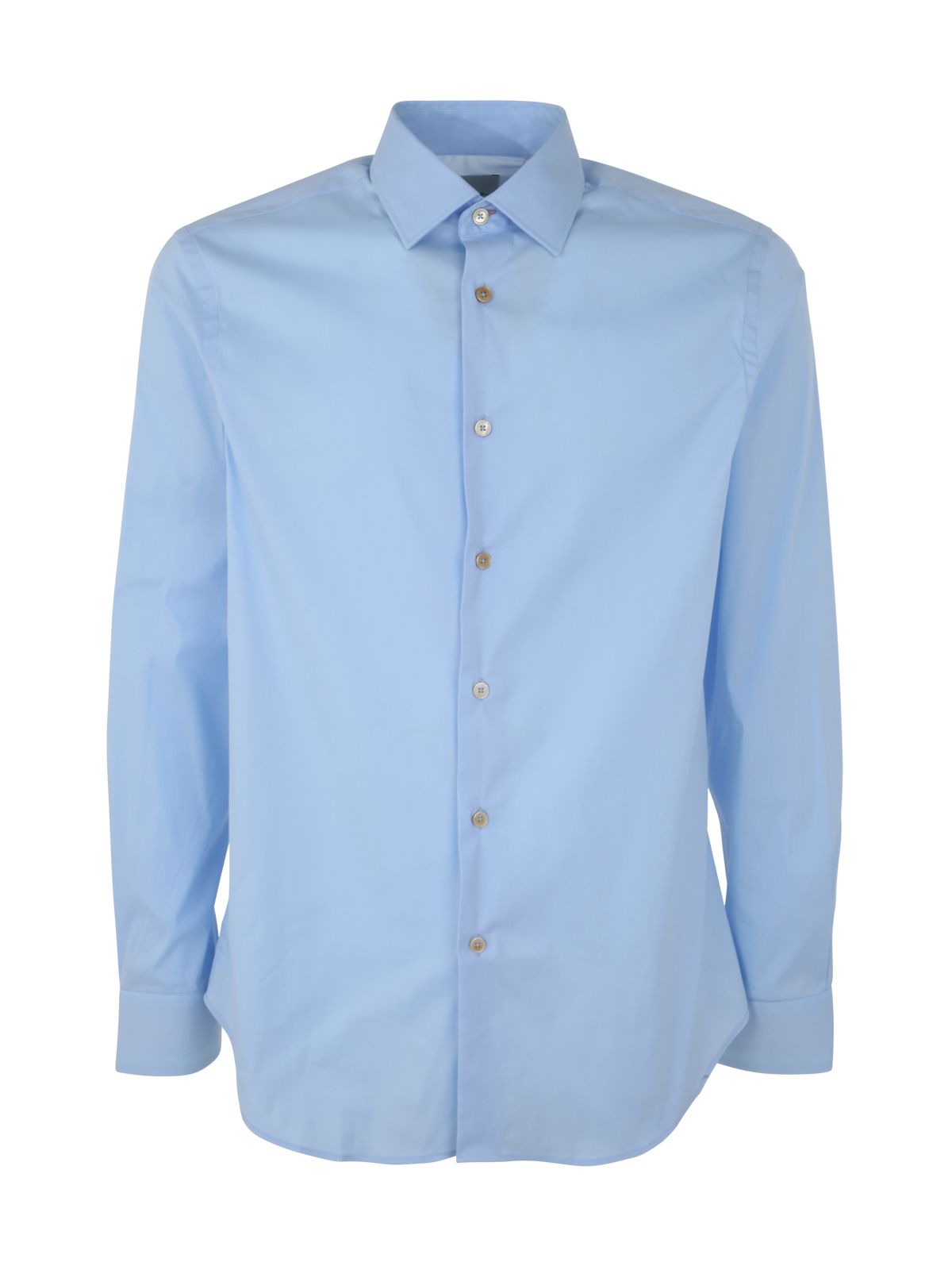 Paul Smith Mens Tailored Fit Shirt In Blue
