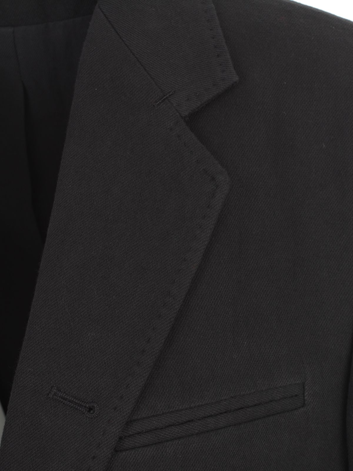 Shop Ann Demeulemeester Palomar  Man`s Black Cotton Jacket