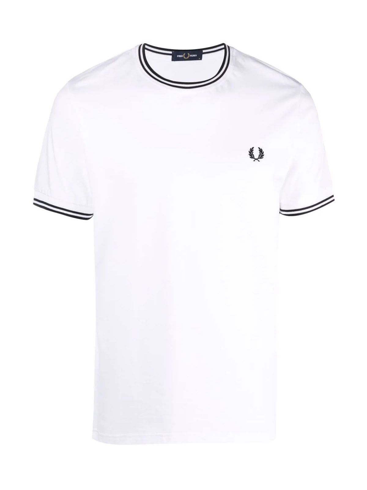 Shop Fred Perry Fp Twin Tipped T