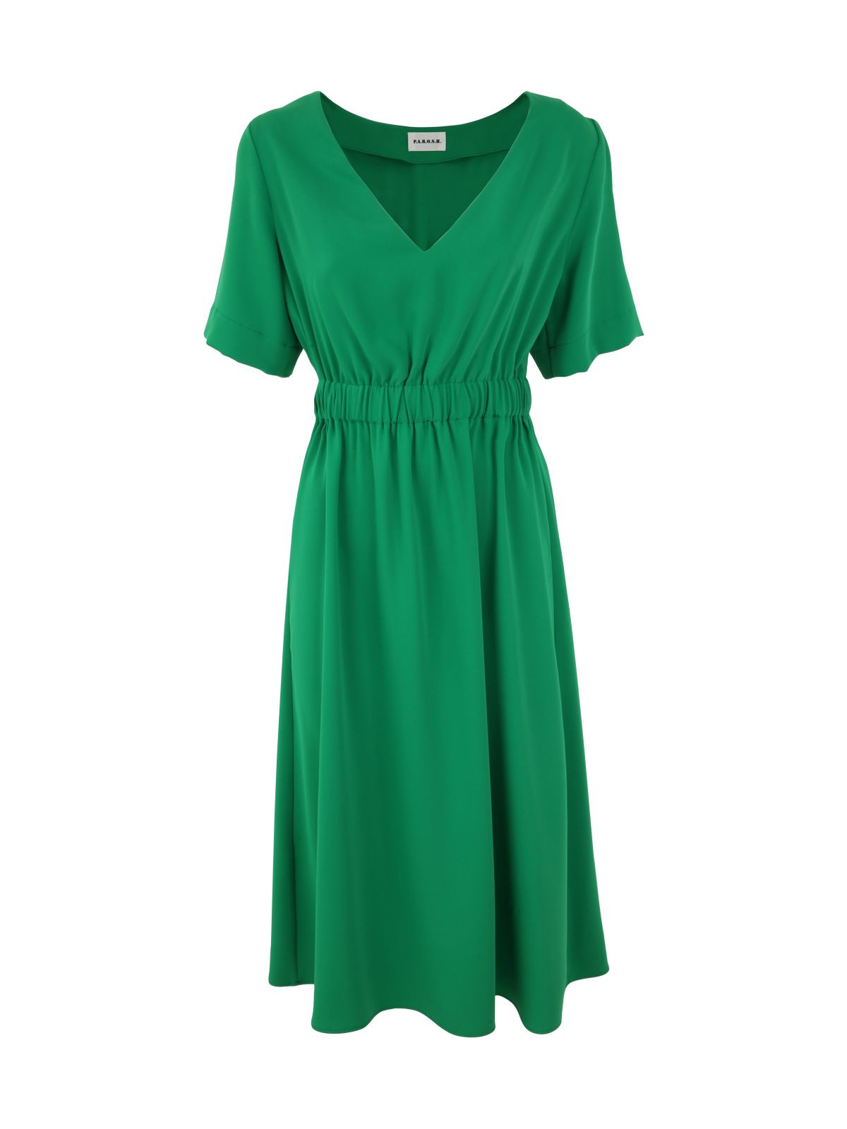 P.a.r.o.s.h Cady Dress In Green