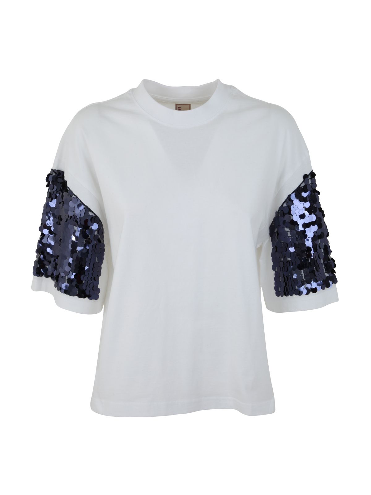 Antonio Marras Sequin-embellished Short-sleeved T-shirt In White