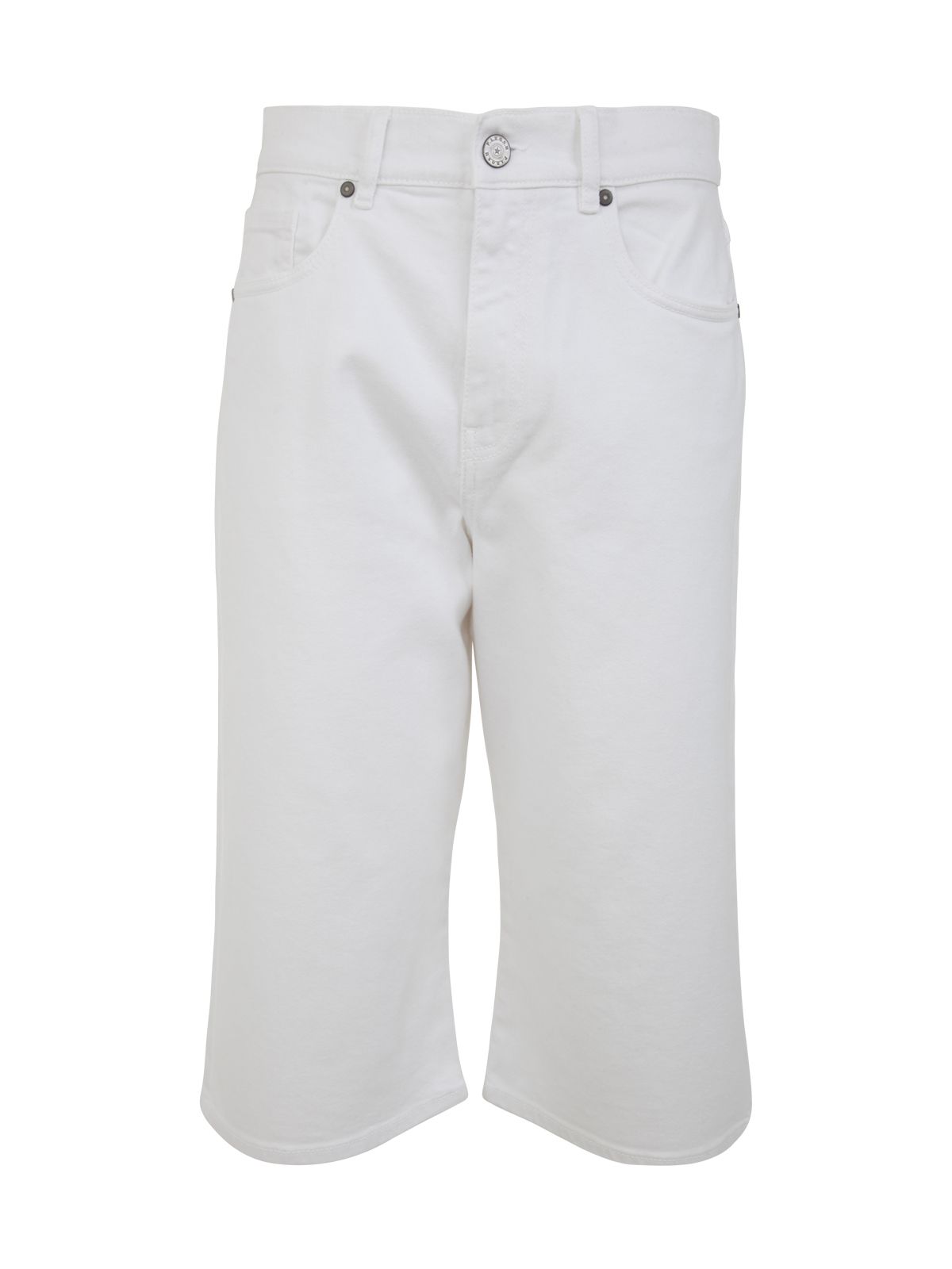 P.a.r.o.s.h Drill Cotton Trousers In White