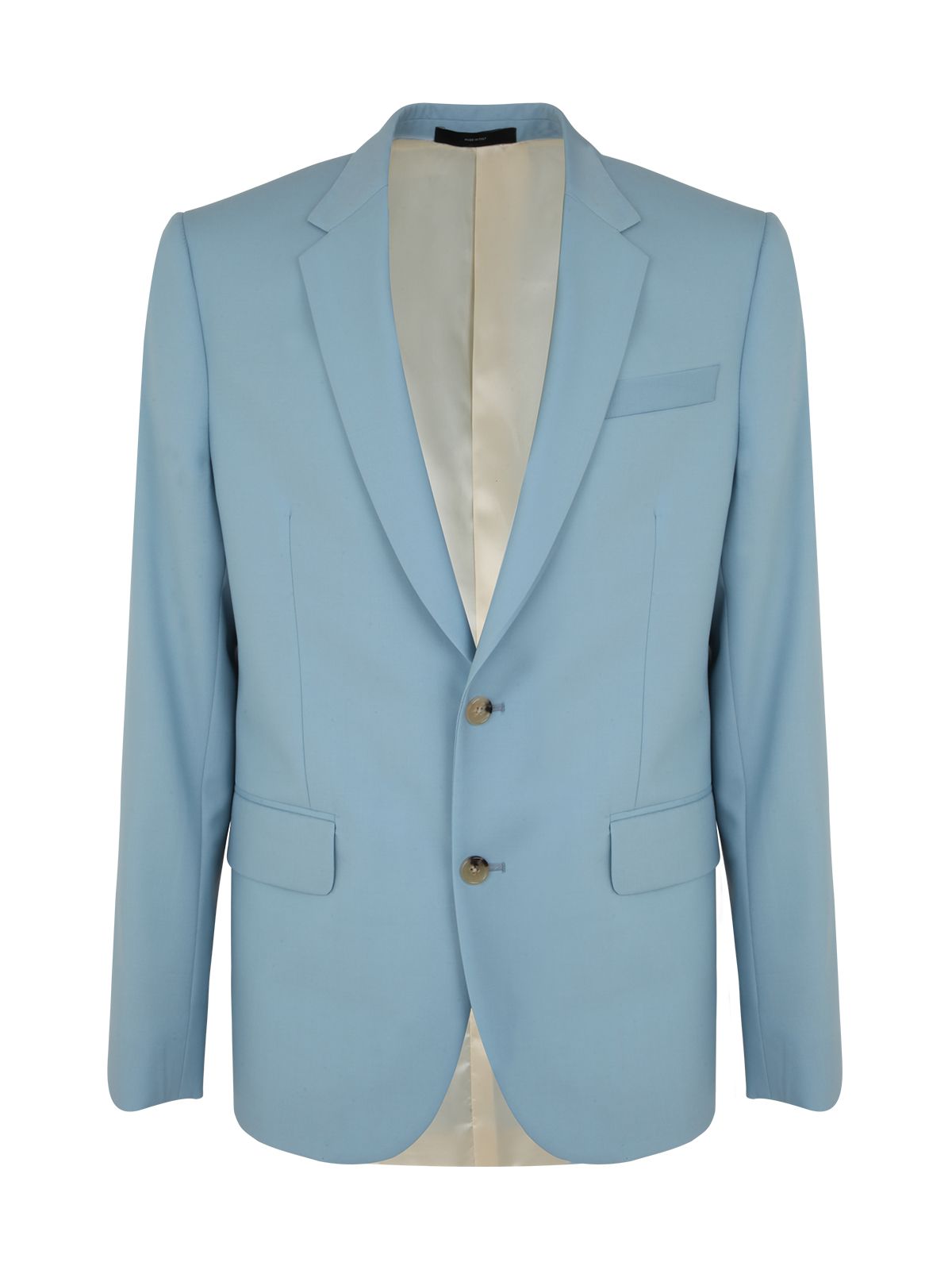 Paul Smith Mens Tailored Fit 2 Btn Jacket In B Blue
