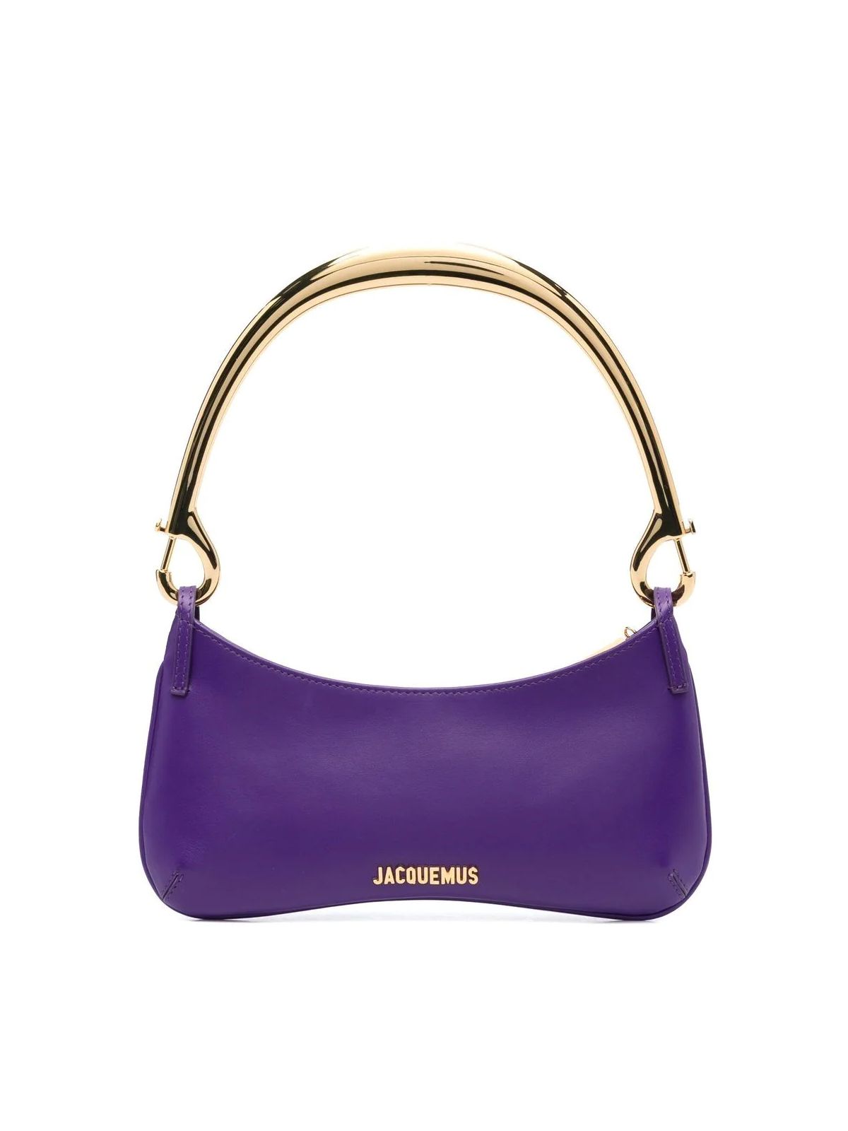 Shop Jacquemus Shoulder Bag Leather Love
