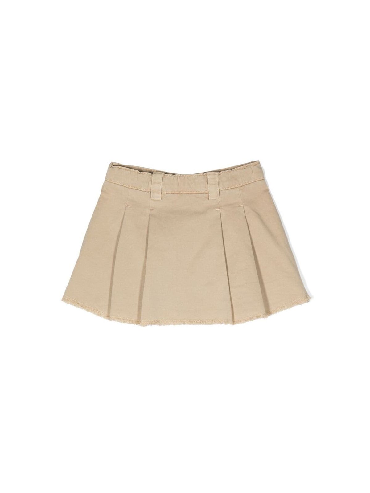 Shop Aspesi Child Straight Skirt Cotton