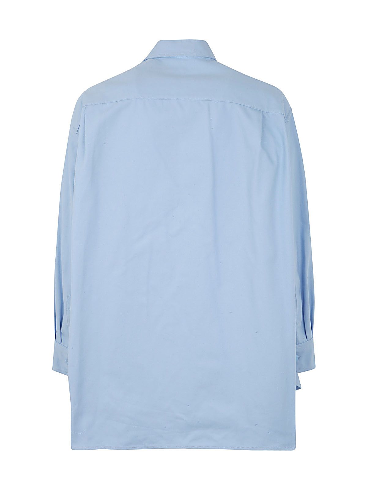 Shop Raf Simons Oversized Denim Shirt: Cotton