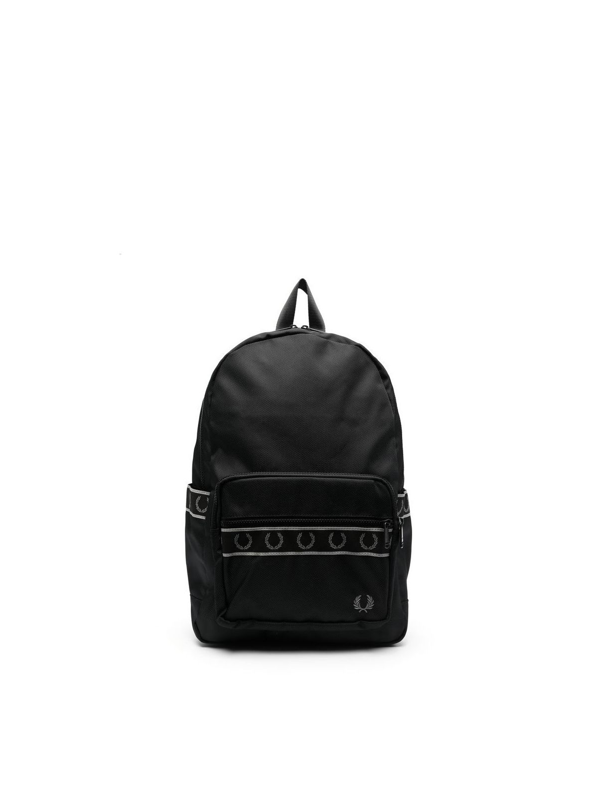 Fred Perry Fp Contrast Tape Backpack In Black