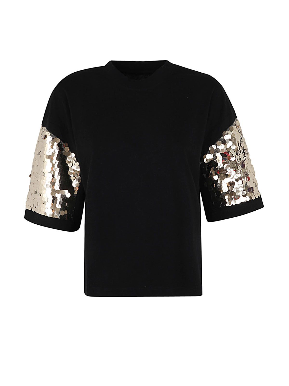 Antonio Marras T Shirt With Paillettes In Black
