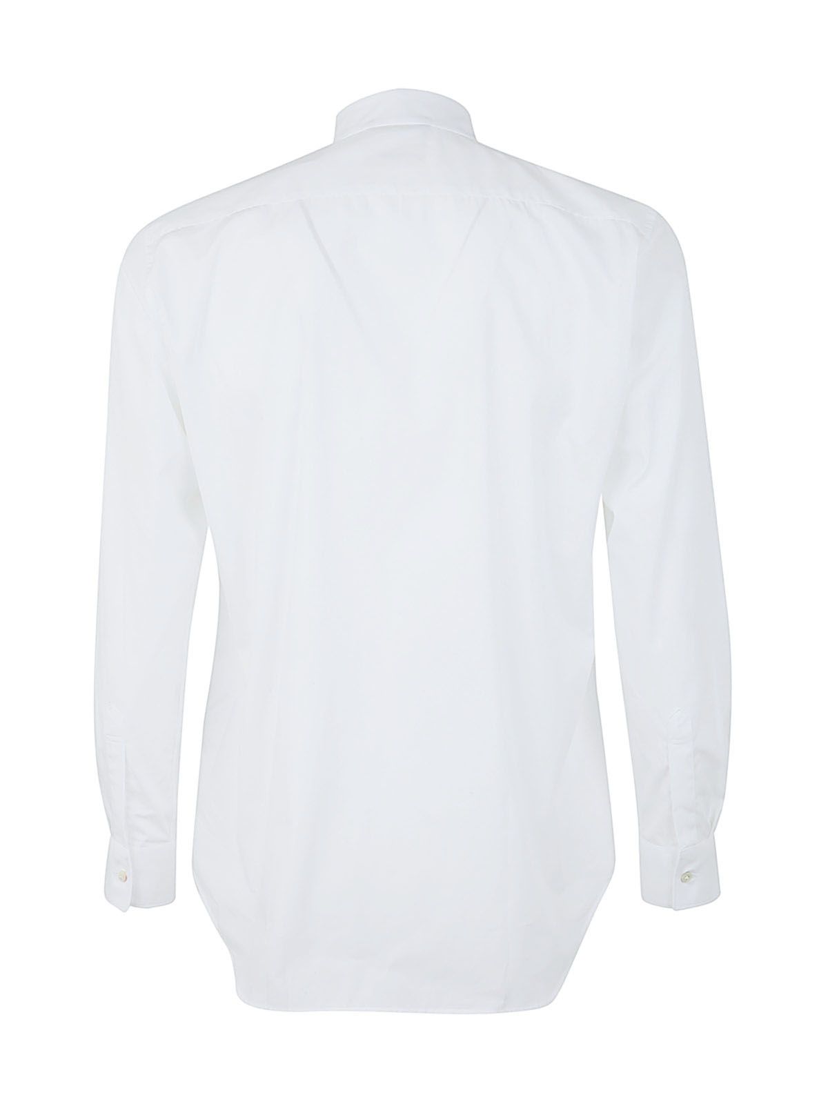 Shop Tintoria Mattei Men's Cotton Collar Shirt