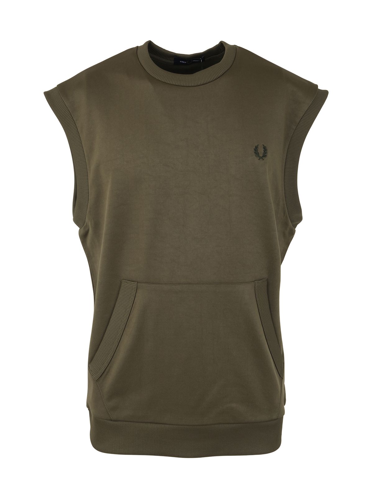 Shop Fred Perry Men's Knitwear Crew Neck Tank Top