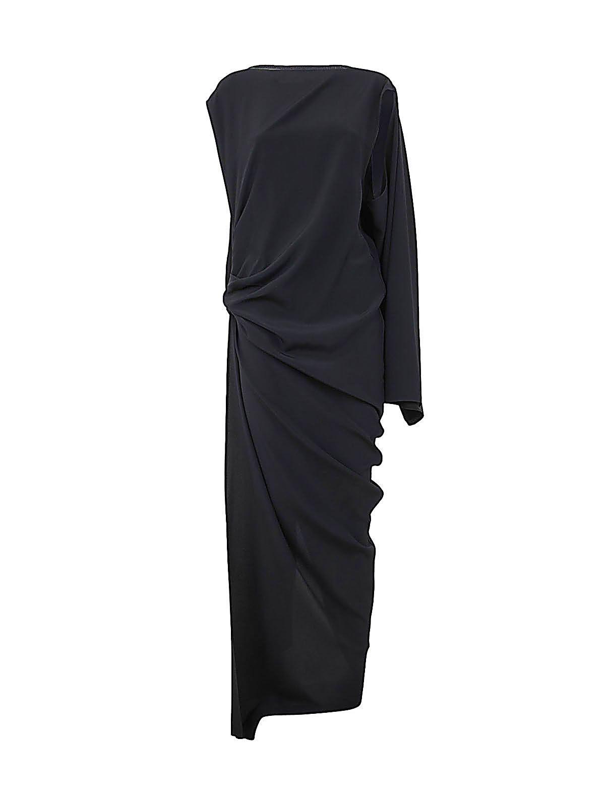 Rick Owens Asymmetric Long Gown