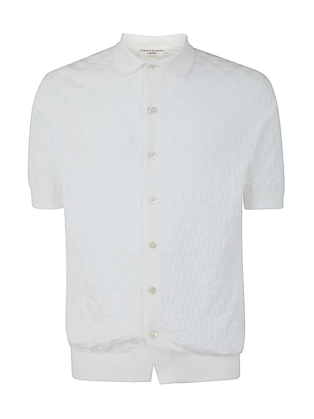 Shop Filippo De Laurentiis Men's Cotton Shirt Sleeves