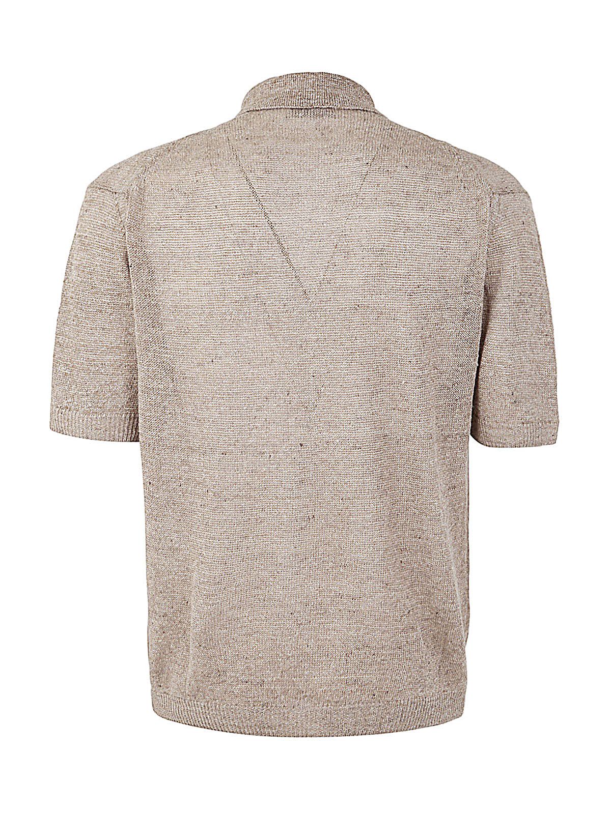 Shop Filippo De Laurentiis Mens Linen Shirt: Short Sleeve Over