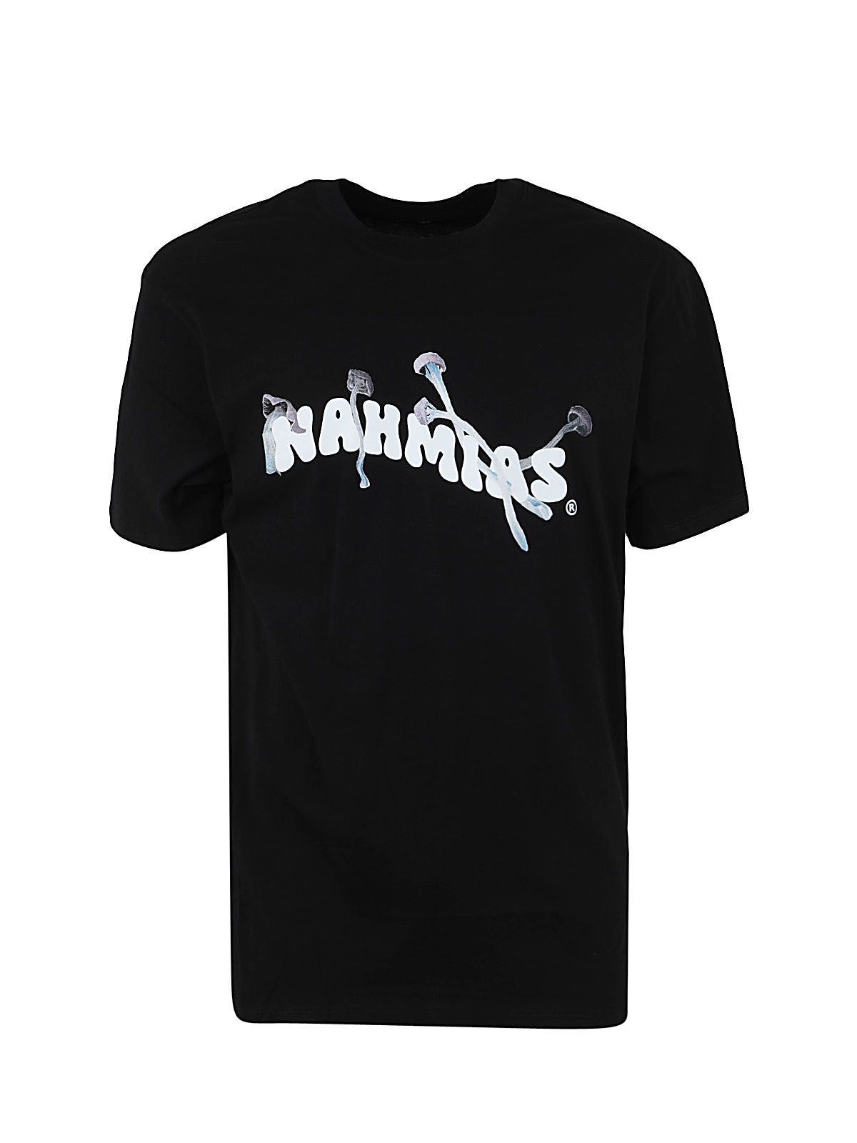 Nahmias Logo-print Cotton T-shirt In Black
