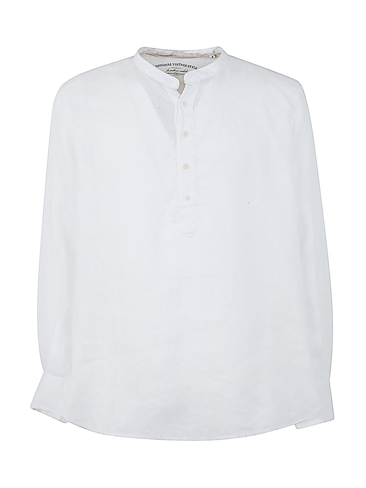 Shop Original Vintage Style Men's Collar Shirt Linen
