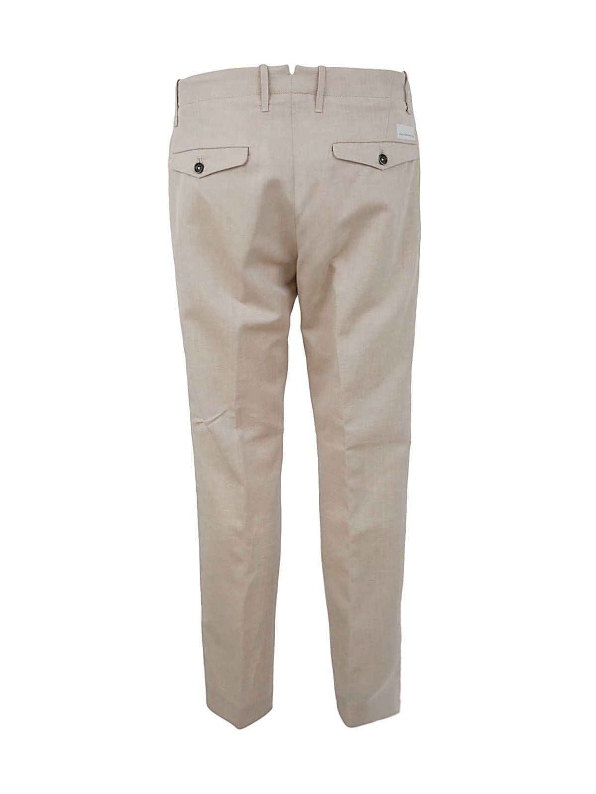 Shop Nine In The Morning Wool Fold Chino Trousers