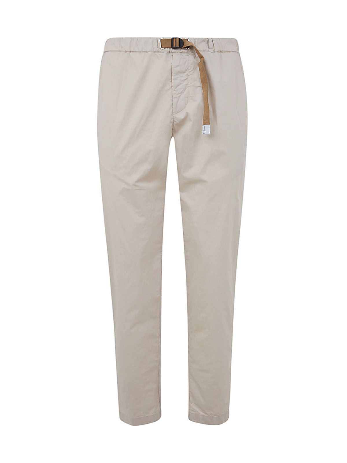 Shop White Sand Men's Long Cotton Trousers
