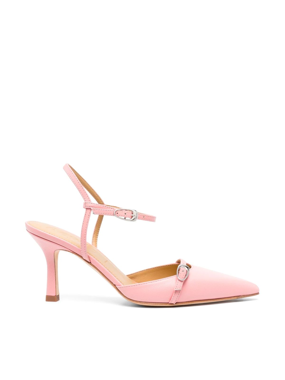 Aeyde Medium Heeled Sandals In Pink