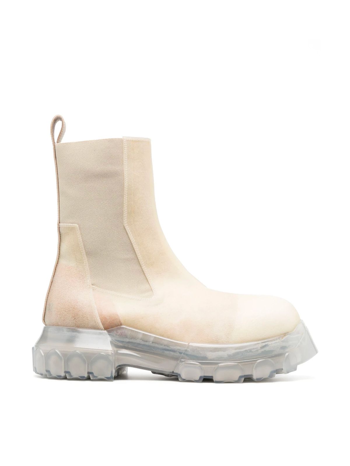 RICK OWENS MENS BOOTS: BEATLE BOZO TRACTOR,RU01C4881.LCT0