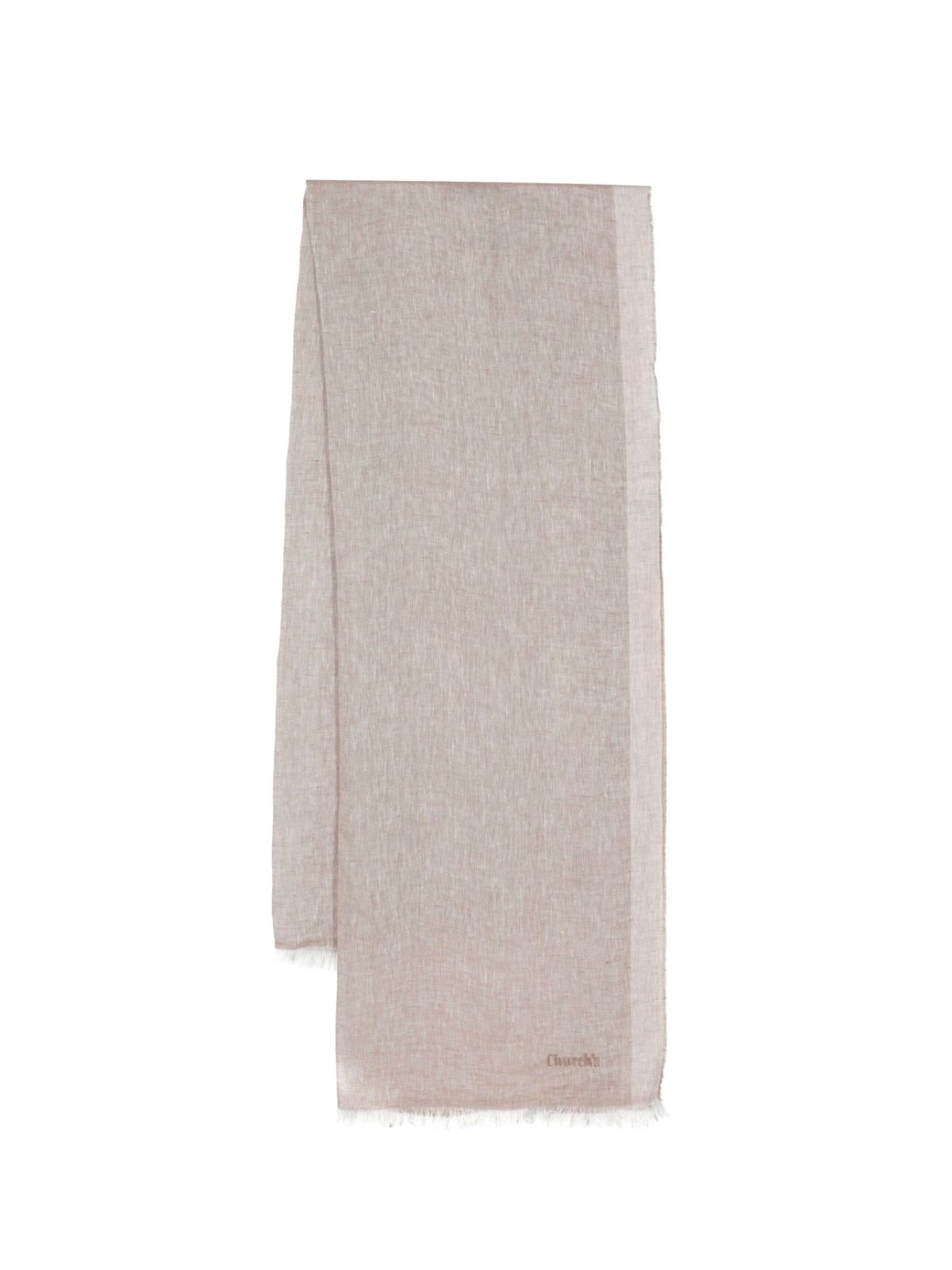 Church's Men's Linen Scarves: 75x200 Cm