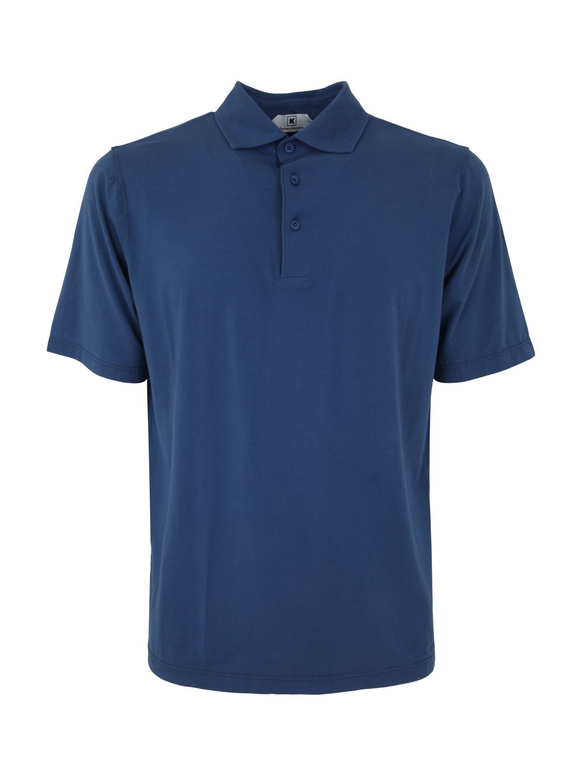 Kired Cotton Polo Shirt In Blue