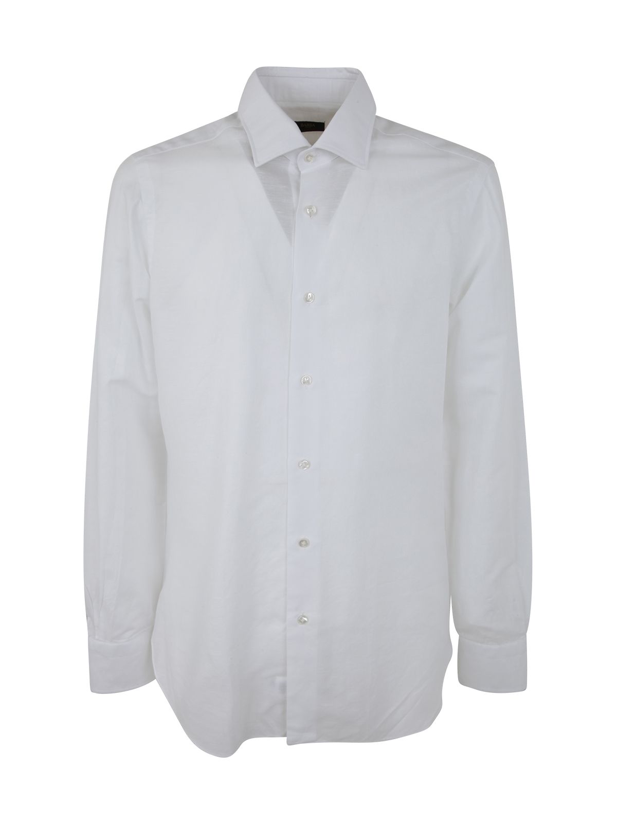 Barba Napoli Cotton And Linen Shirt In White