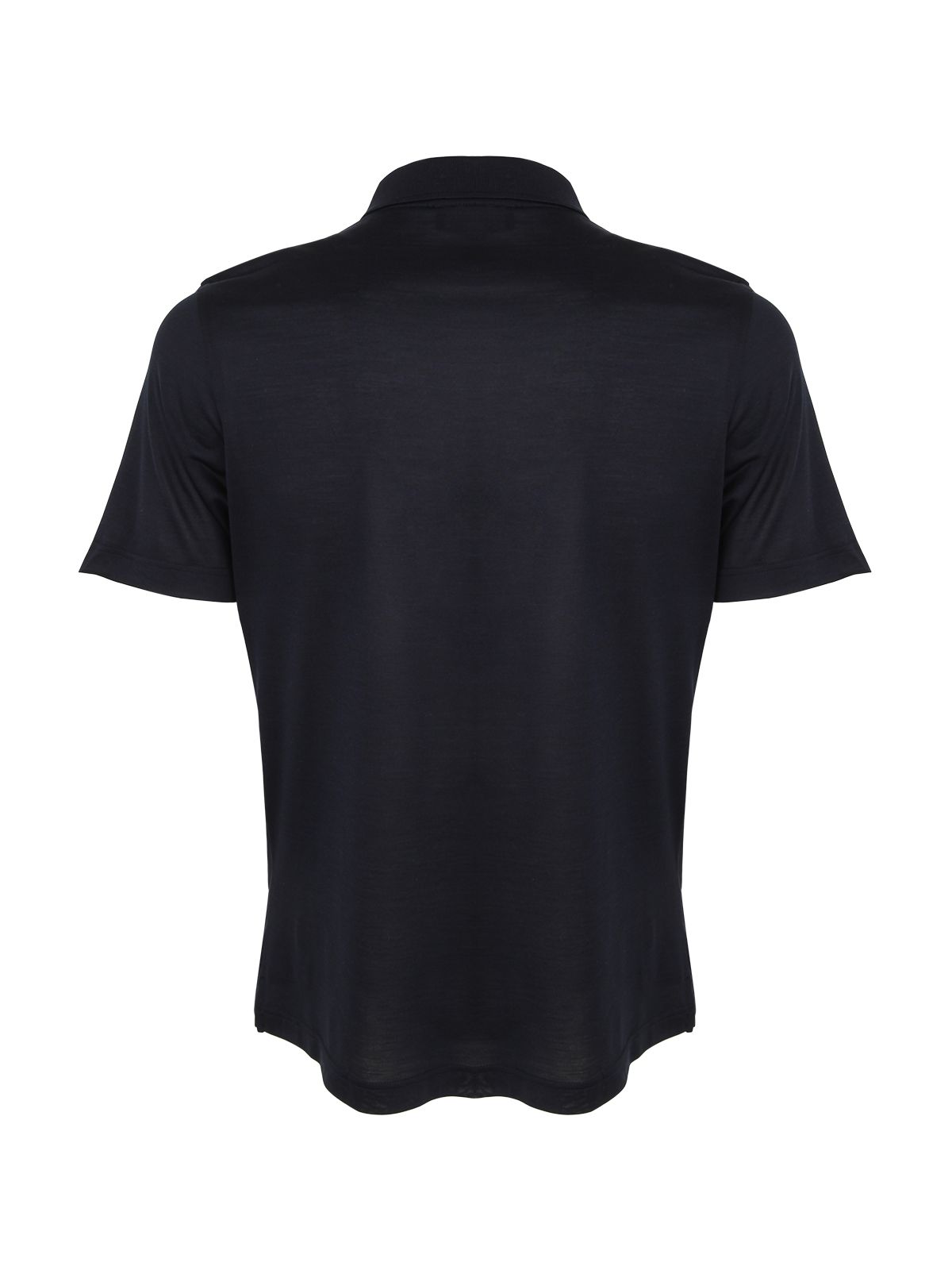 Shop Barba Napoli Silk Polo Shirt For Men