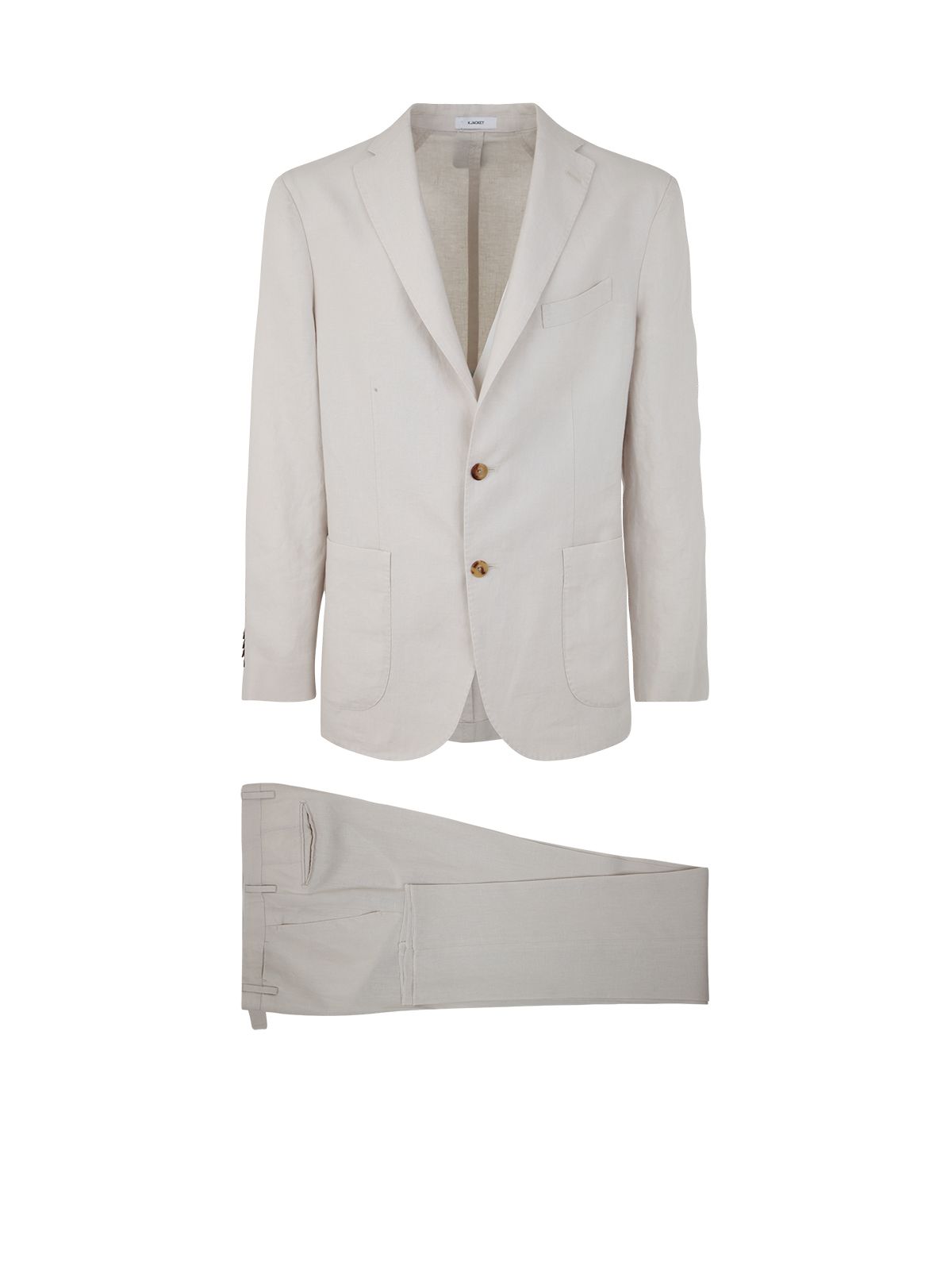 Shop Boglioli Linen Pantsuit Suit".