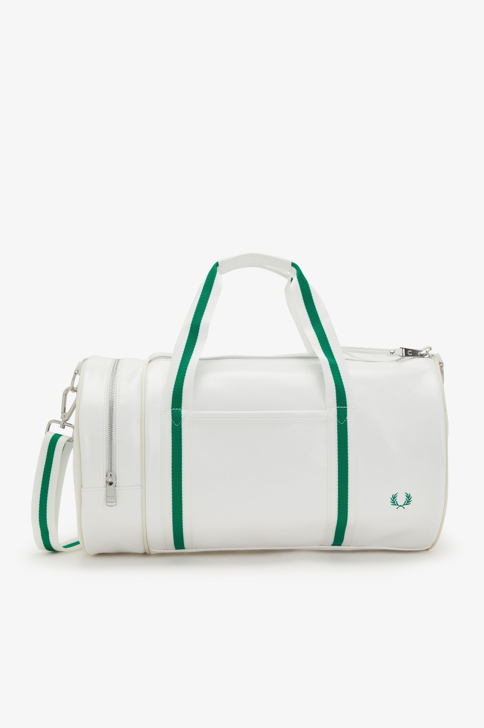 Fred Perry Fp Classic Barrel Bag In White