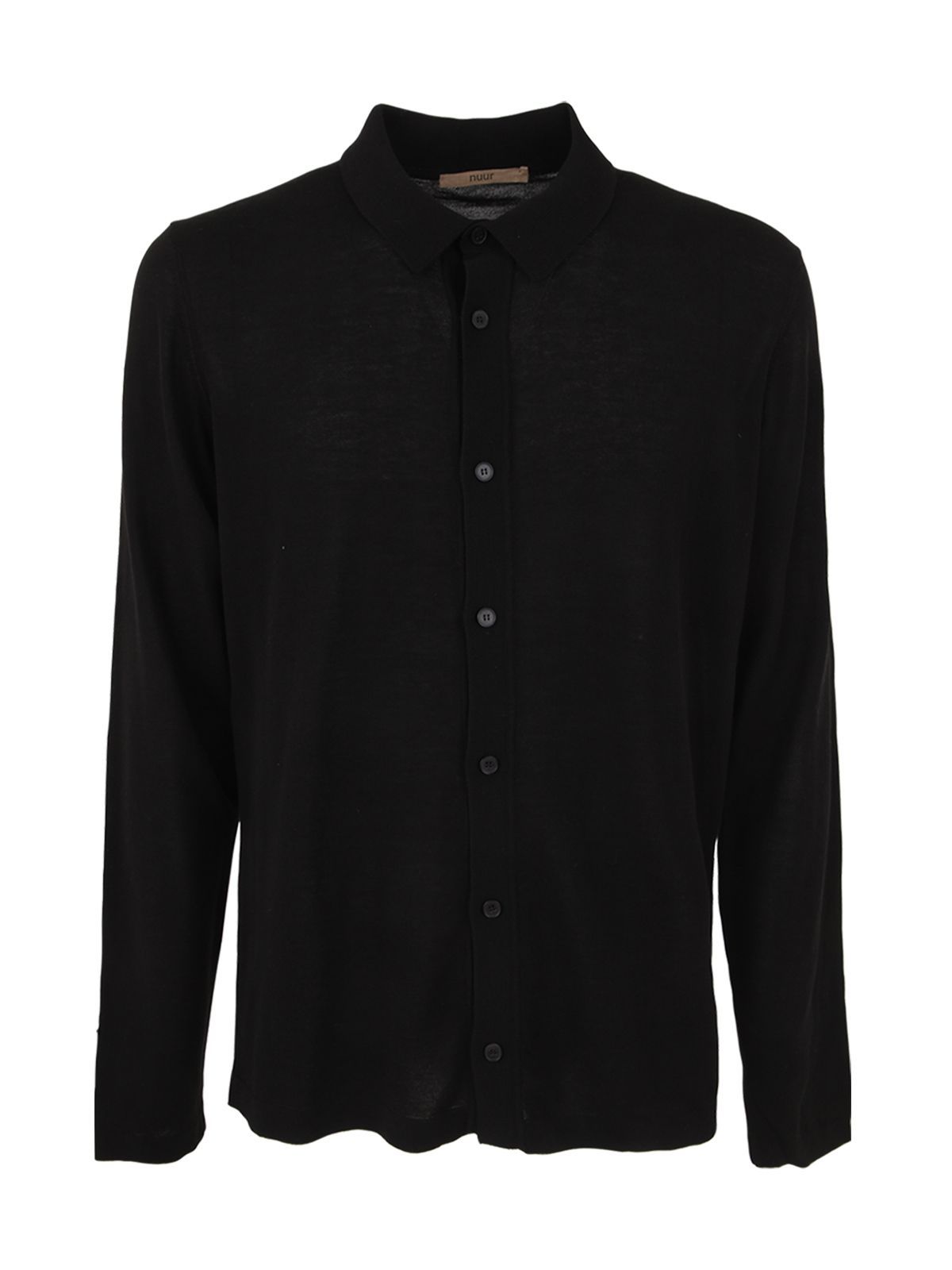 Nuur Long Sleeve Shirt In Black