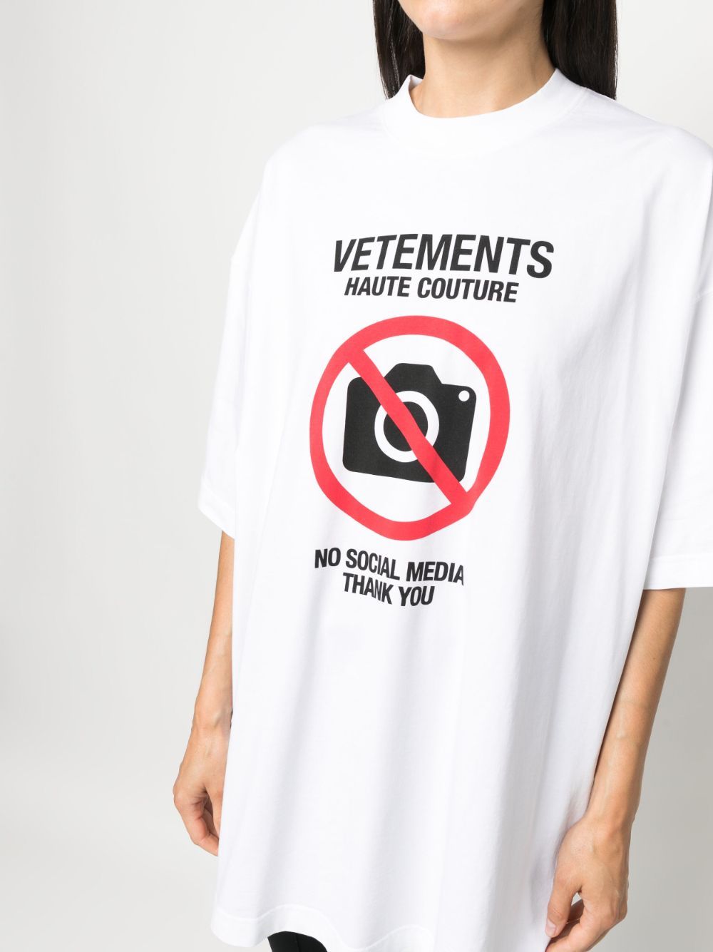 Shop Vetements No Social Media Couture T