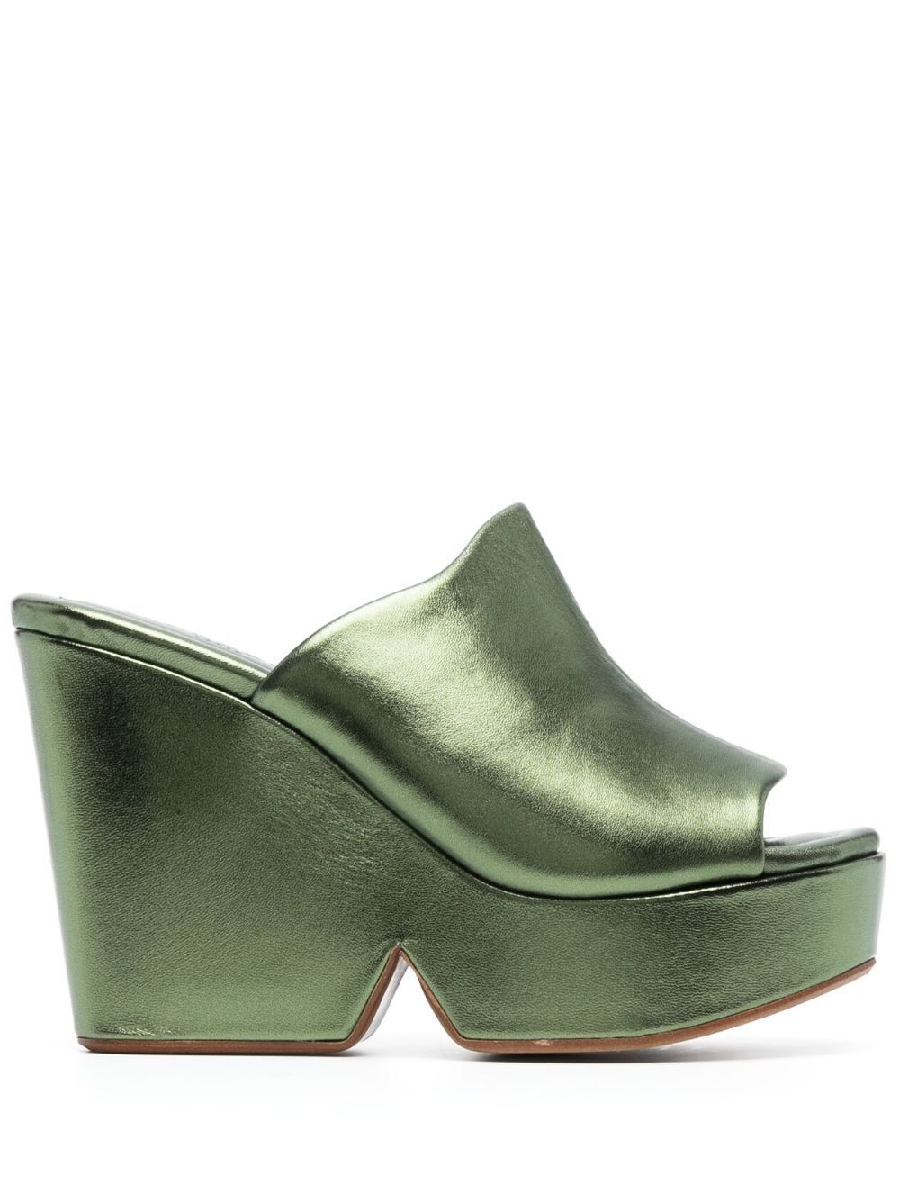 Clergerie Dolcy9 Sandals With Platform In Green