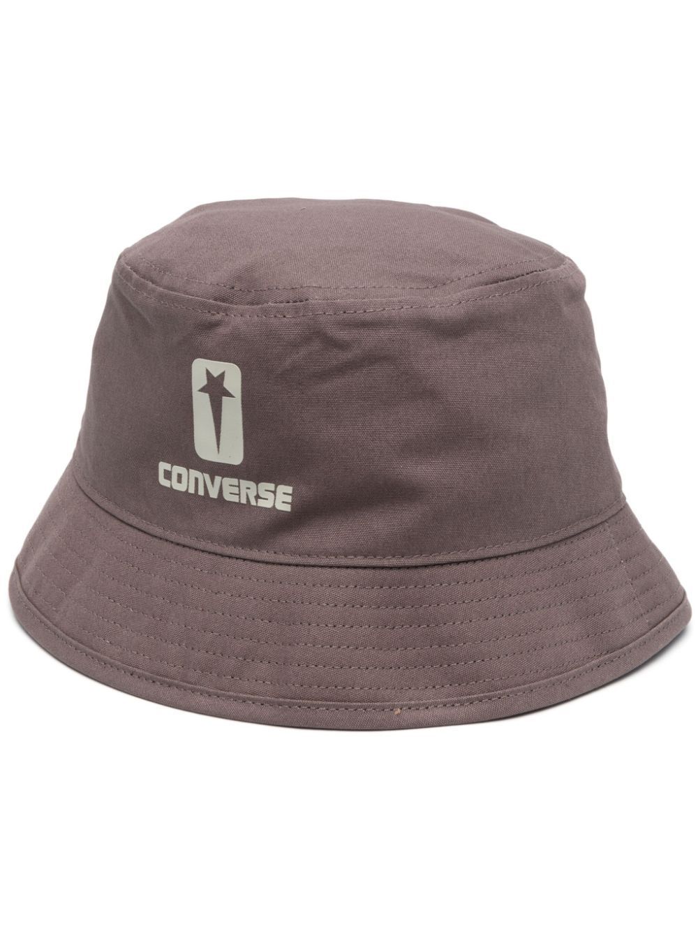 Drkshdw X Converse Converse Printed Cotton Bucket Hat In Dust
