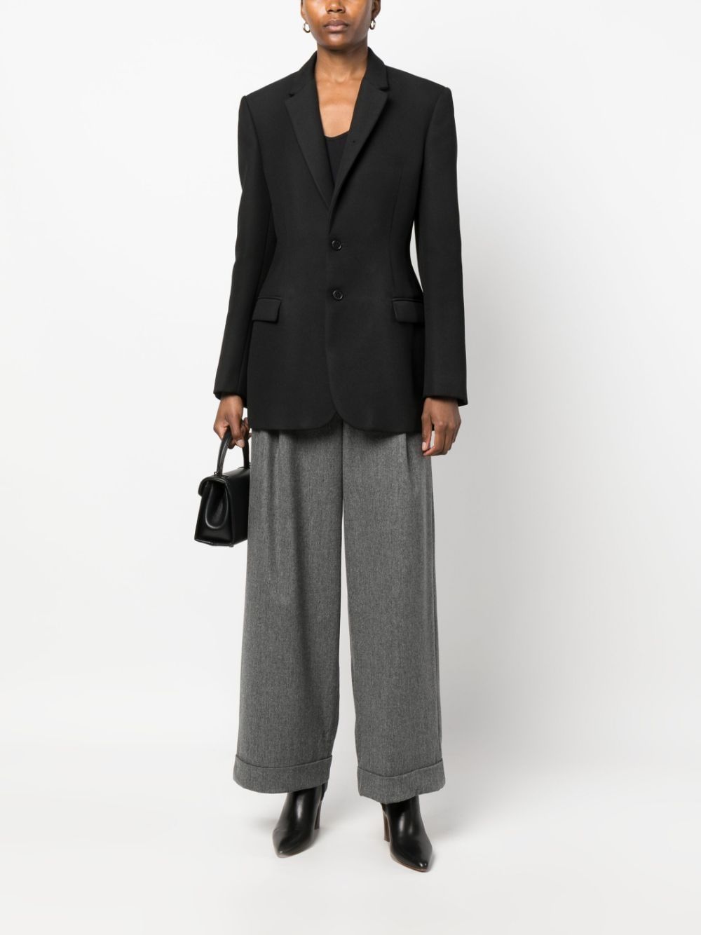 Shop Emporio Armani Trousers With Pences