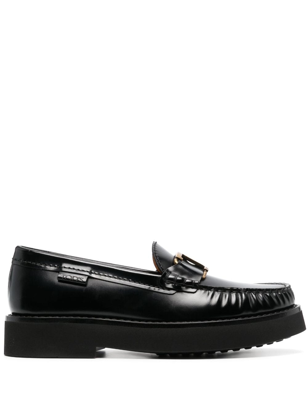 Tod's 54k Loafers In Black