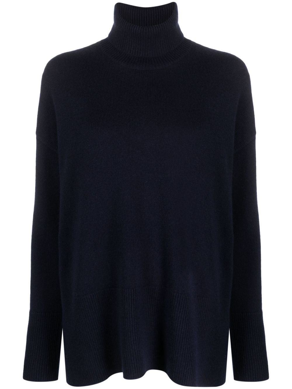 P.a.r.o.s.h Turtle Neck Long Sweater In Blue
